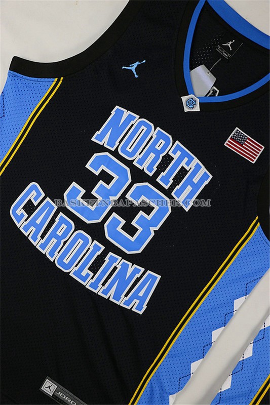Maillot NCAA Universidad de Carolina del Norte Jamison Noir